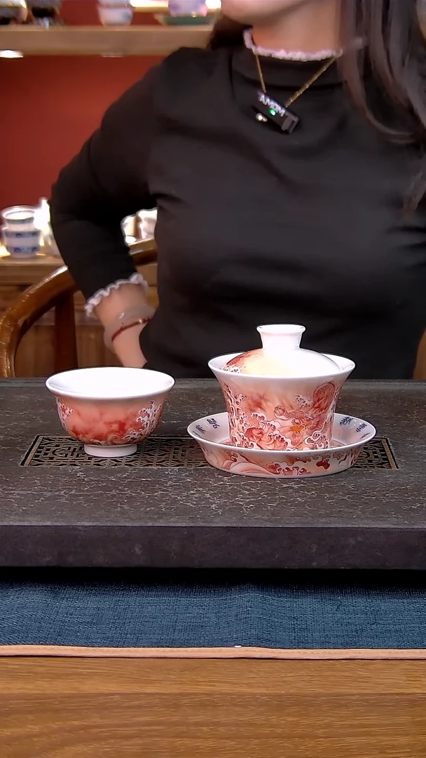 简装家用款2件套 白瓷陶瓷茶具