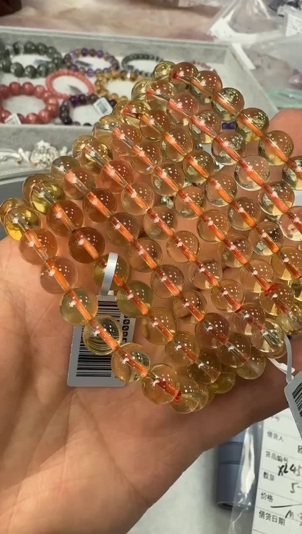 【闪购商品】水晶手链未镶嵌GCK743约8mm多样性发一件