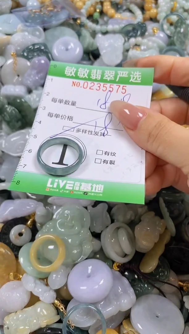 翡翠未镶嵌颈饰闪购0235575多样性发其一