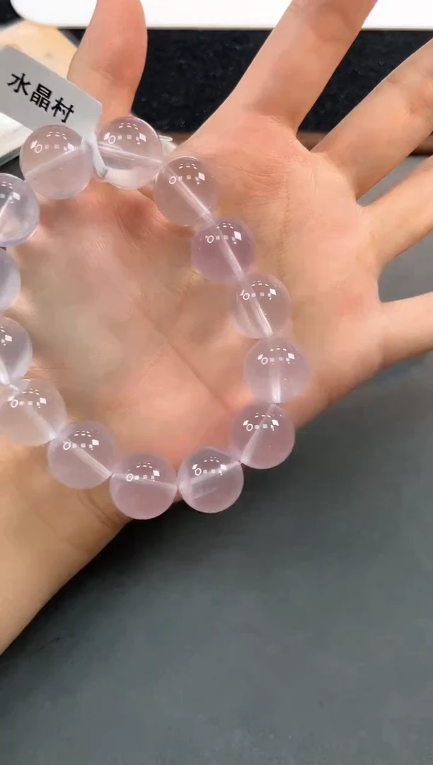 水晶手链未镶嵌97号ZX马粉星光粉单圈16mm