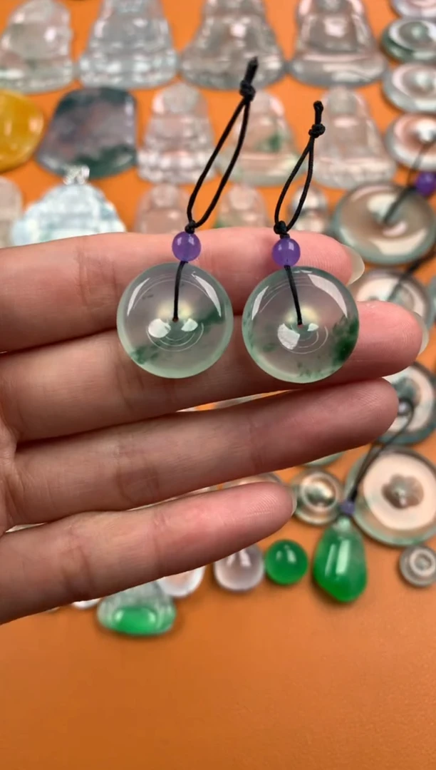 【闪购商品】翡翠颈饰未镶嵌17.8-5.1