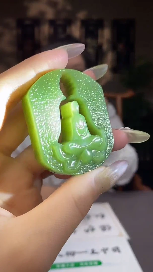 和田玉未镶嵌颈饰C718