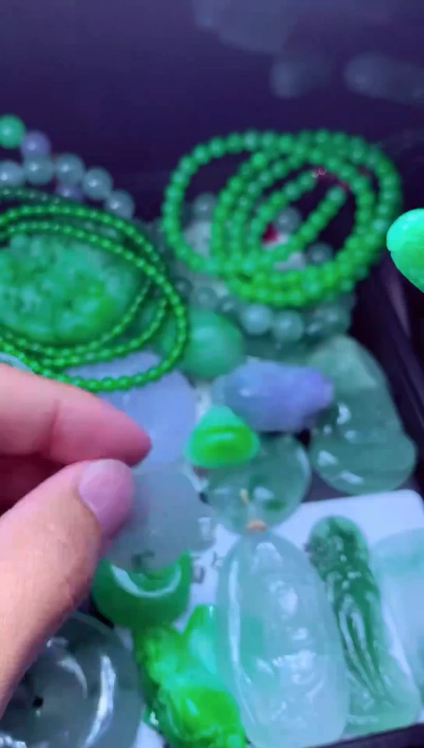 未镶嵌定制翡翠澜*#翡翠毛货定制