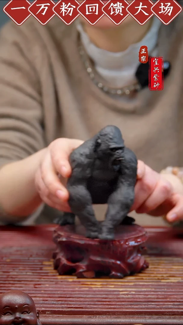 紫砂茶宠宜兴紫砂摆件