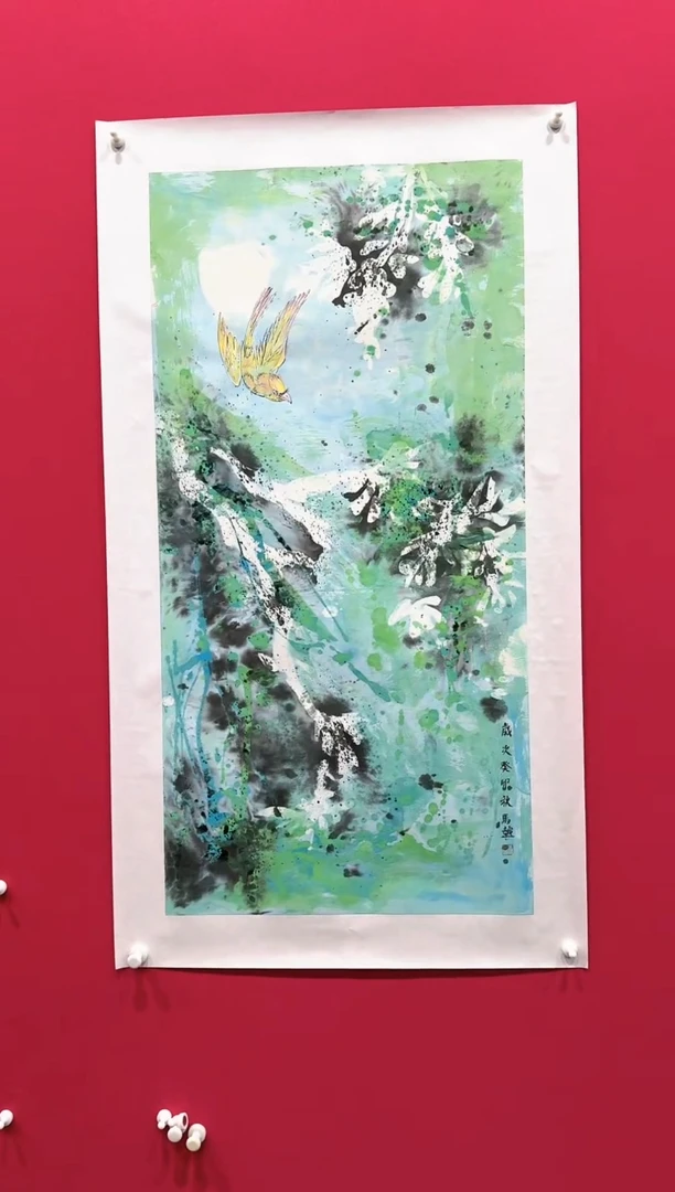 【闪购商品】国画马越50*100......