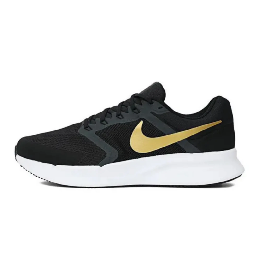 NIKE/耐克男子 RUN SWIFT 3运动跑步鞋舒适透气黑色DR2695-010