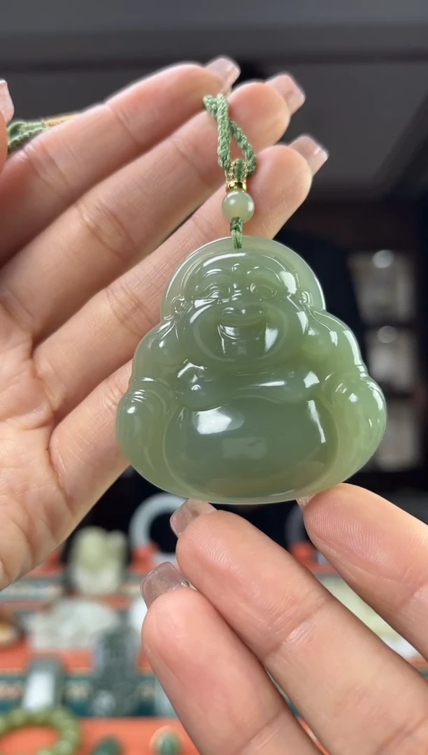 【闪购商品】和田玉颈饰未镶嵌佩佩50mm左右