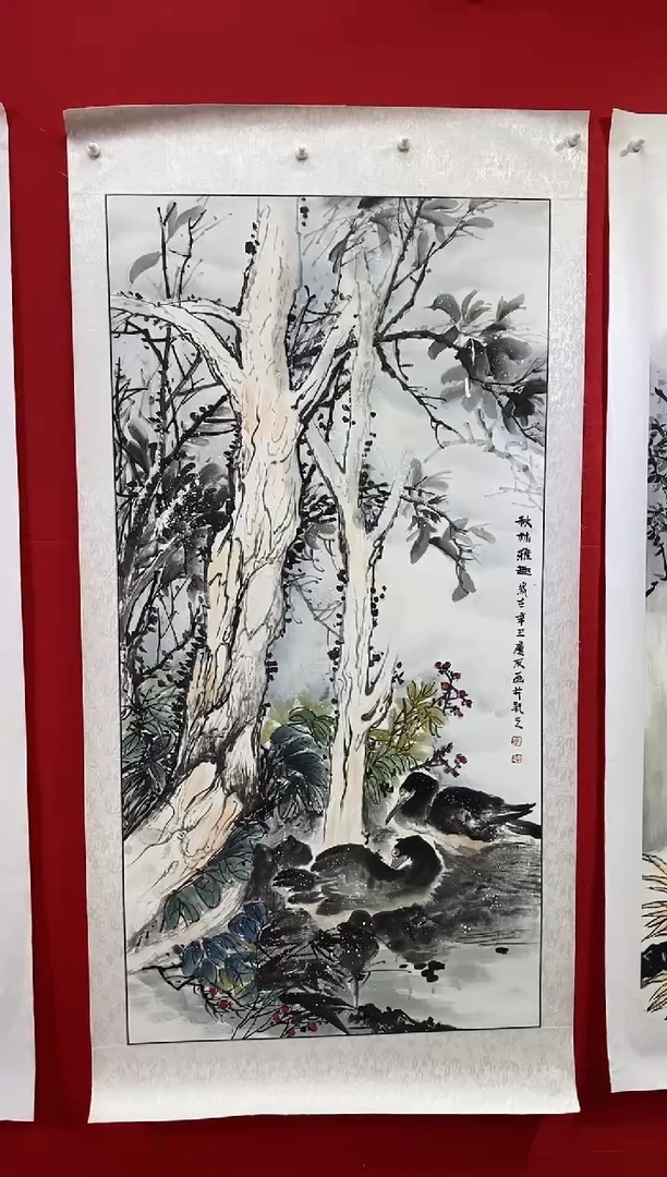 国画LQY丹李庆友老师作品