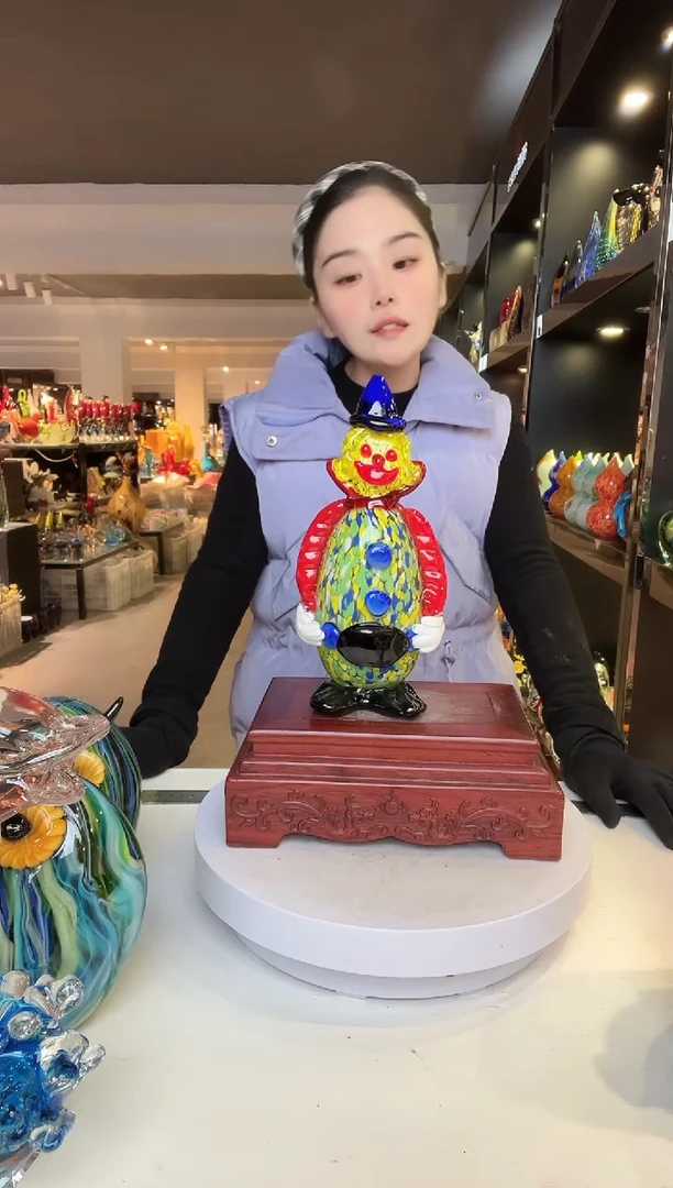 【闪购商品】茶盏琉璃摆件家居摆件