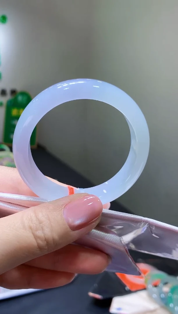 未镶嵌手镯翡翠48天然缅甸翡翠A货50.4正圈