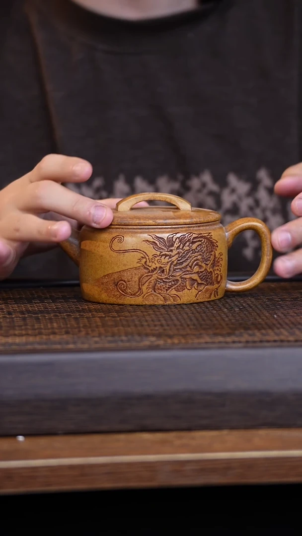 茶壶紫砂宜兴手工原矿紫砂壶001