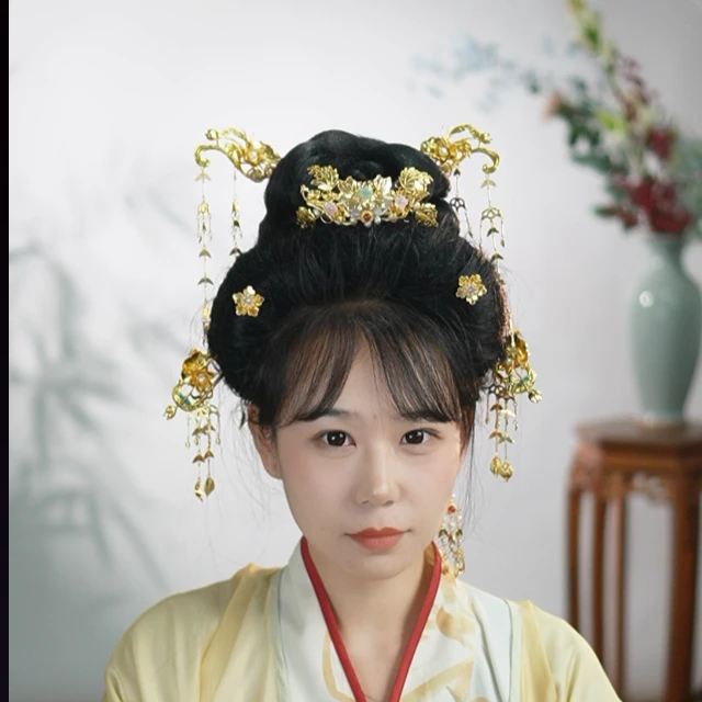 稷氏小筑  疏棠发钗+发簪+  发簪发钗古风发饰