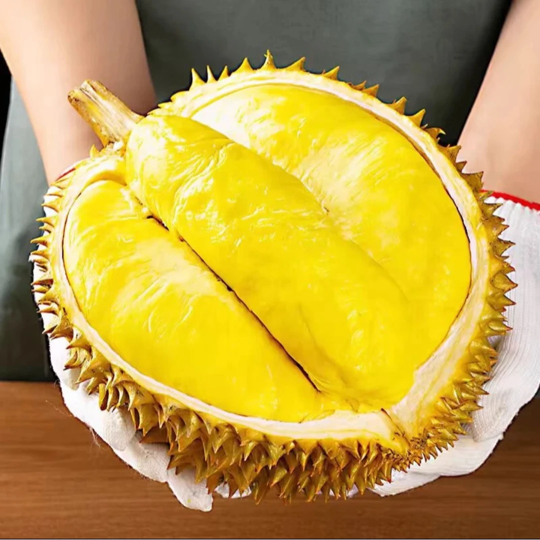 【新粉福利1斤纯肉】泰国金枕鲜榴莲小时达干包软糯香甜榴莲直播同城配送1核小金枕泰国