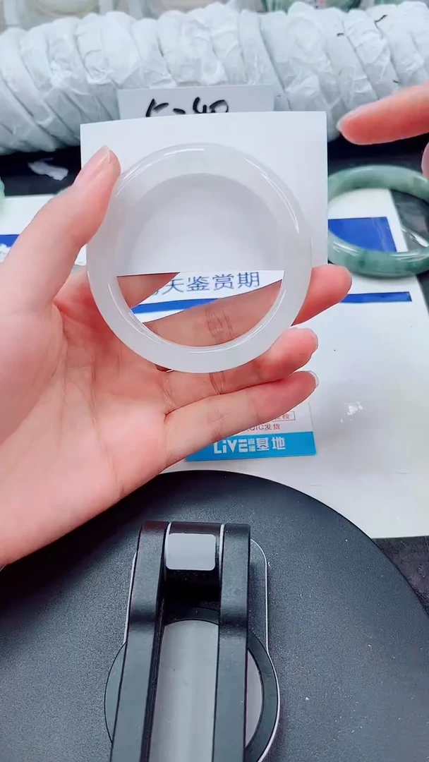 未镶嵌手镯石英质玉326-53/54