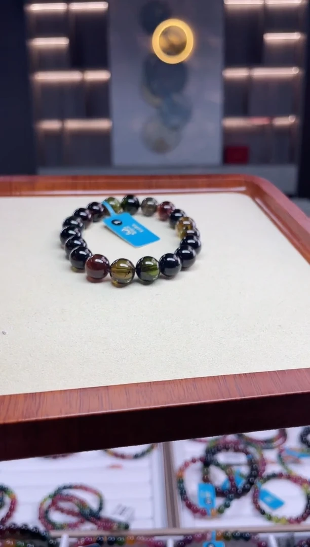 单圈手串未镶嵌碧玺（多样性发一条）T