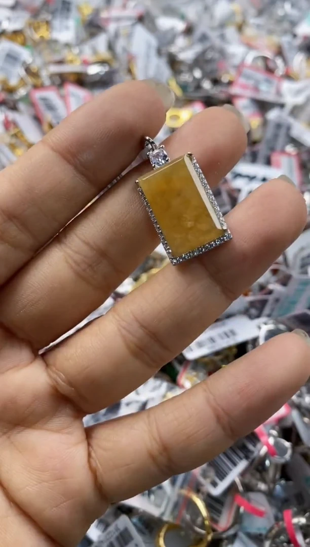 银S925镶嵌戒指翡翠4444----1