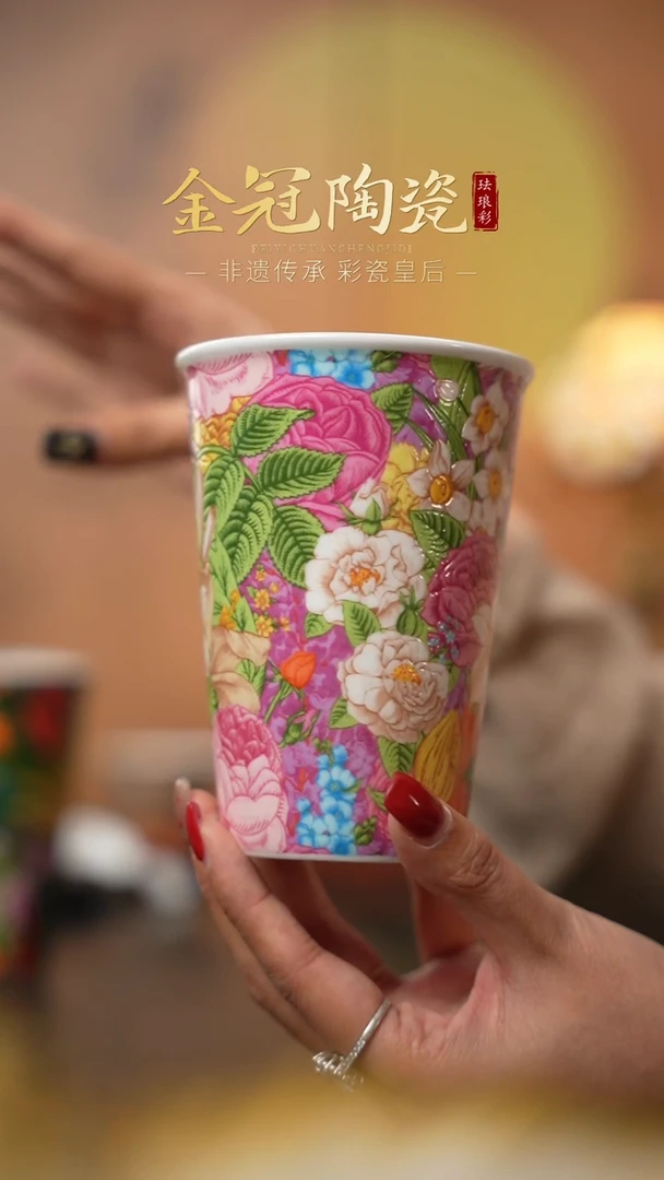 陶瓷粉雪絮语【可乐杯】 粉