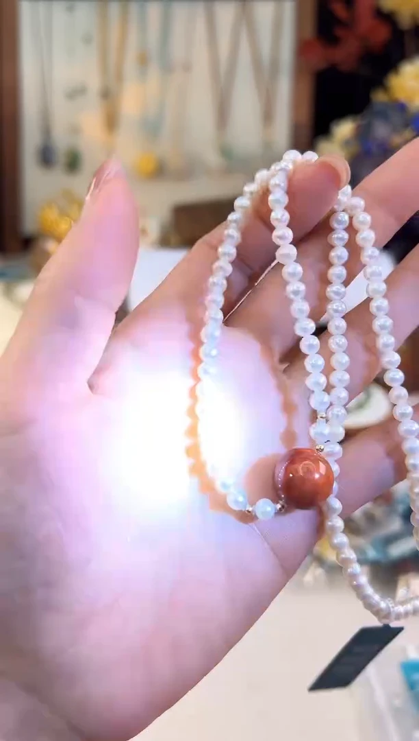 颈饰南红玛瑙未镶嵌@@F921I014591