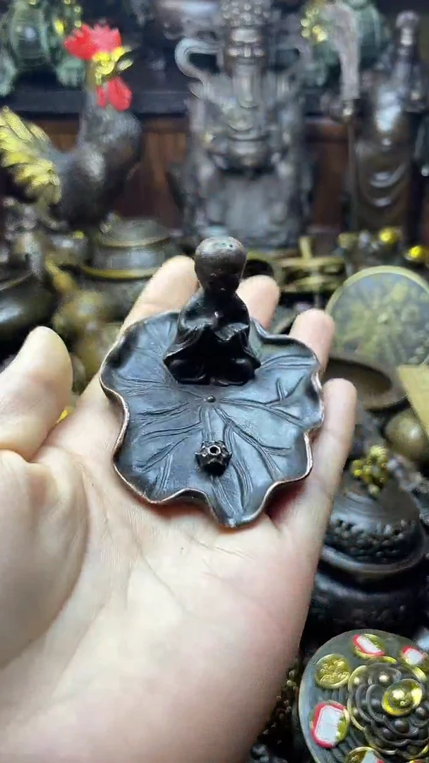 闪购链接，点击下单，有运费险，铜摆件