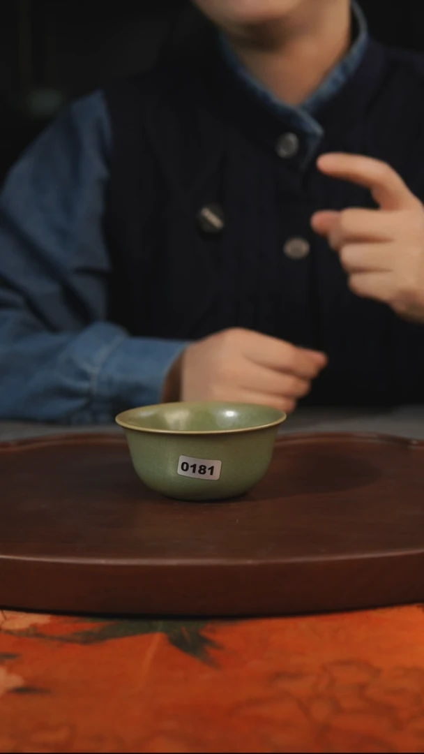 杯子瓷汝州原产地原矿仿古老釉w181