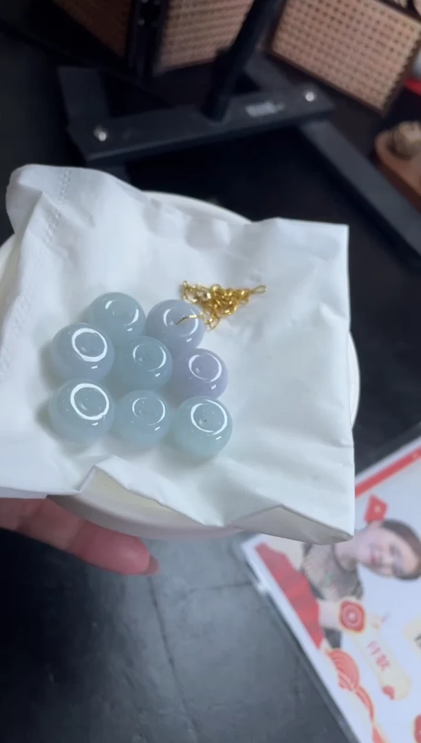 【闪购商品】翡翠挂件未镶嵌平安扣FL62@CP多样性发其一配链