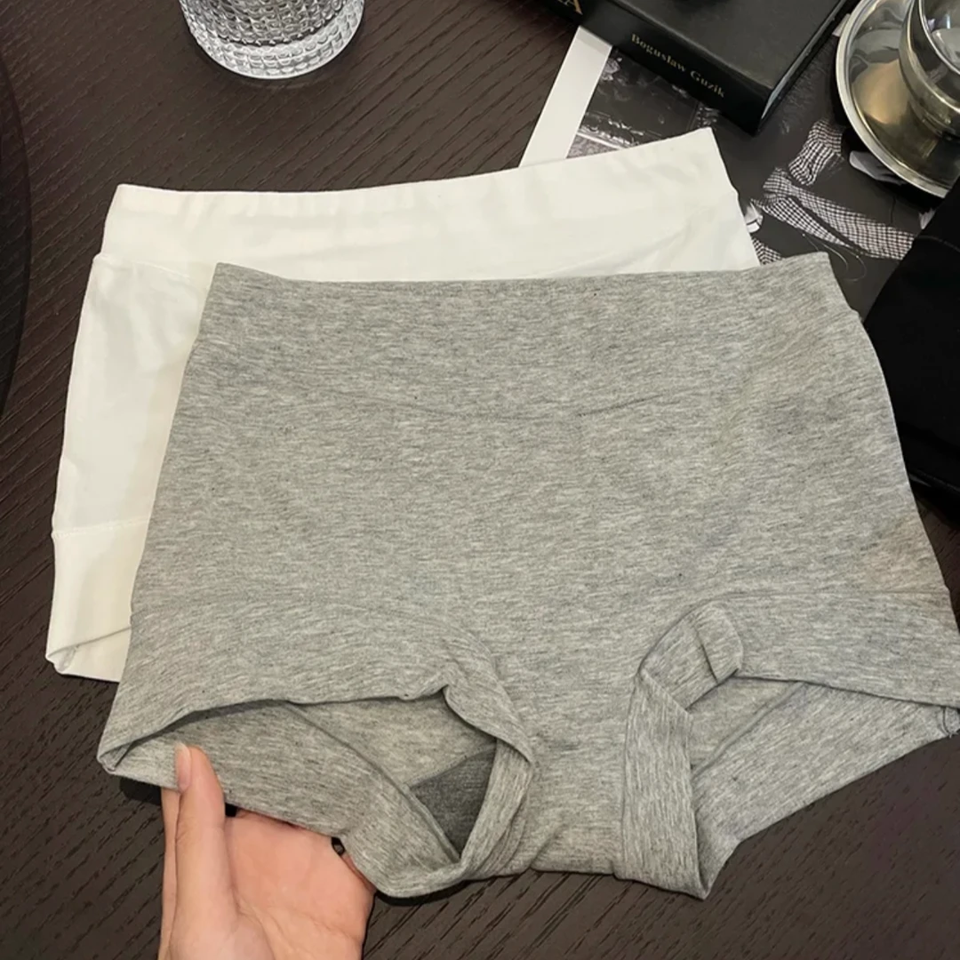 新升级女士四角裤7A级抑菌棉裆底裆中高腰日常包臀无痕女平角内裤