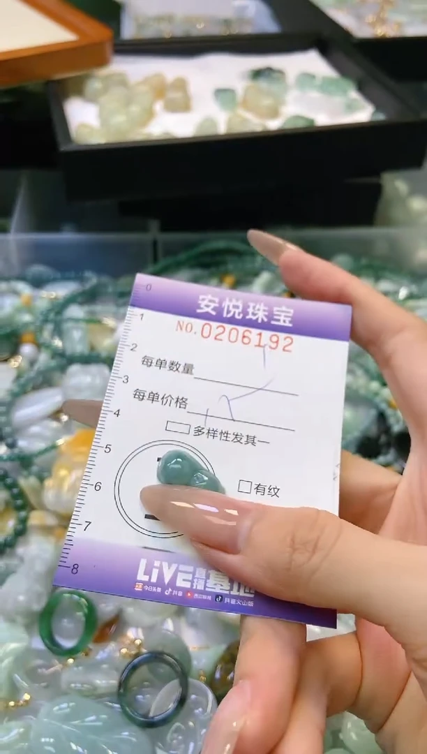 翡翠未镶嵌颈饰闪购0206192