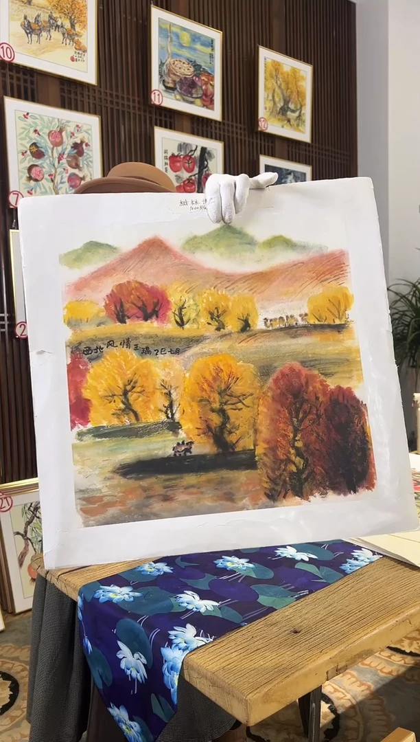 版画耿玉琨名章限量版画S