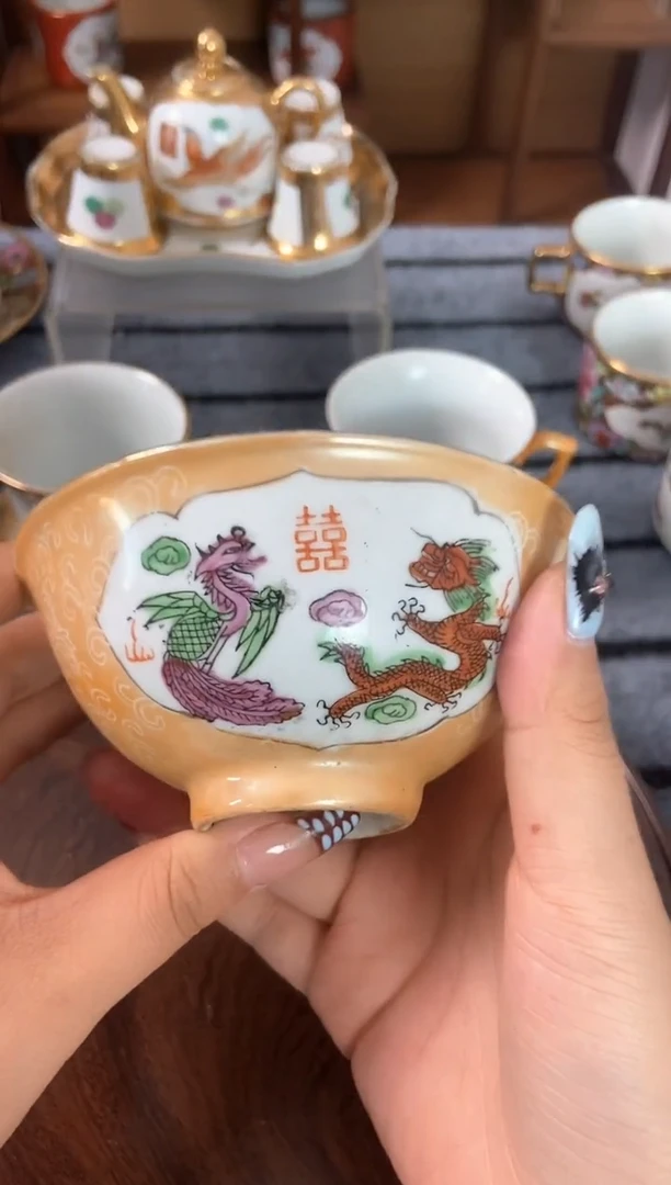 其他微瑕景德镇窑厂瓷摆件单件