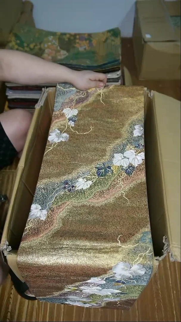 织绣织锦25葡萄叶。