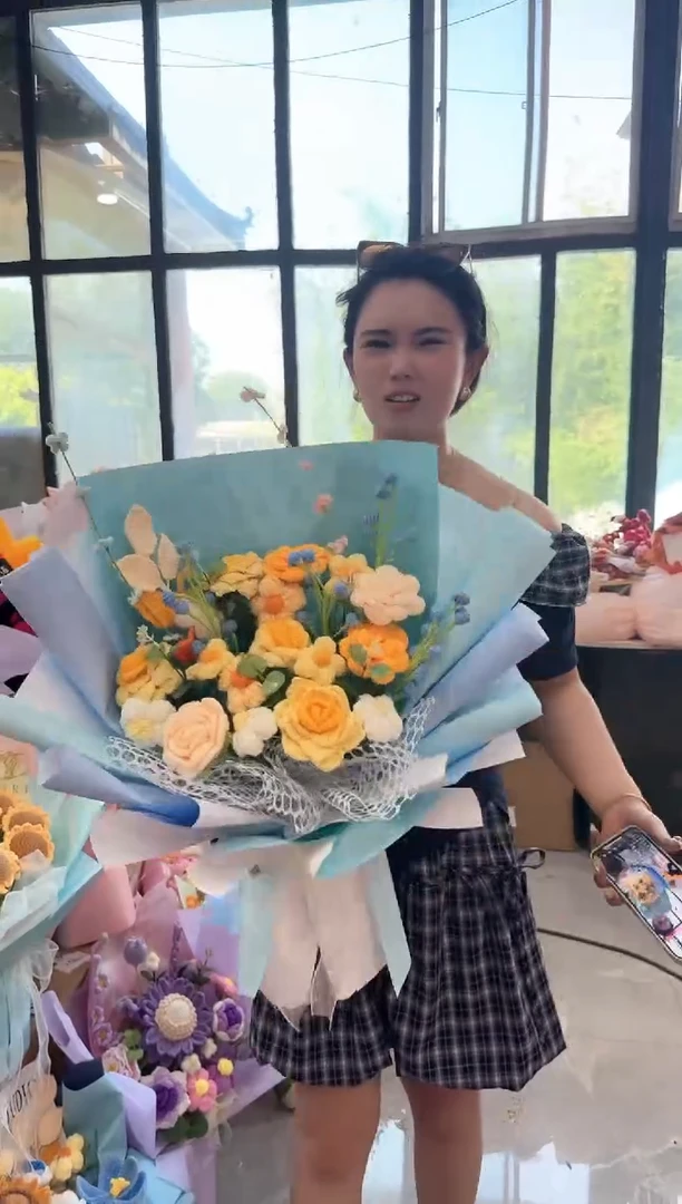 非遗手工定制花束，孤品清仓！！