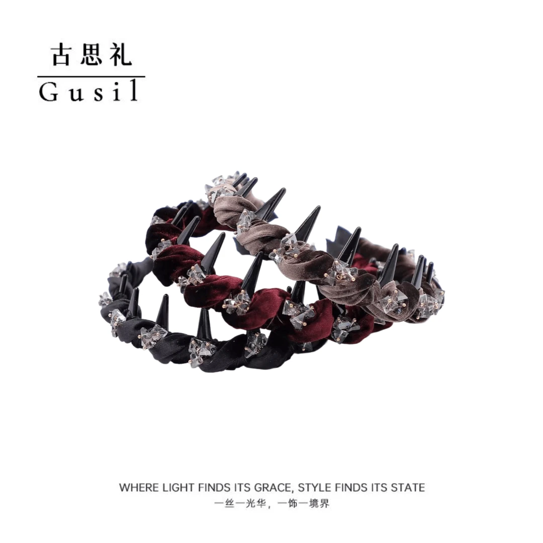 古思礼【洛芊】韩系时尚百搭显气质宽发箍GS8644