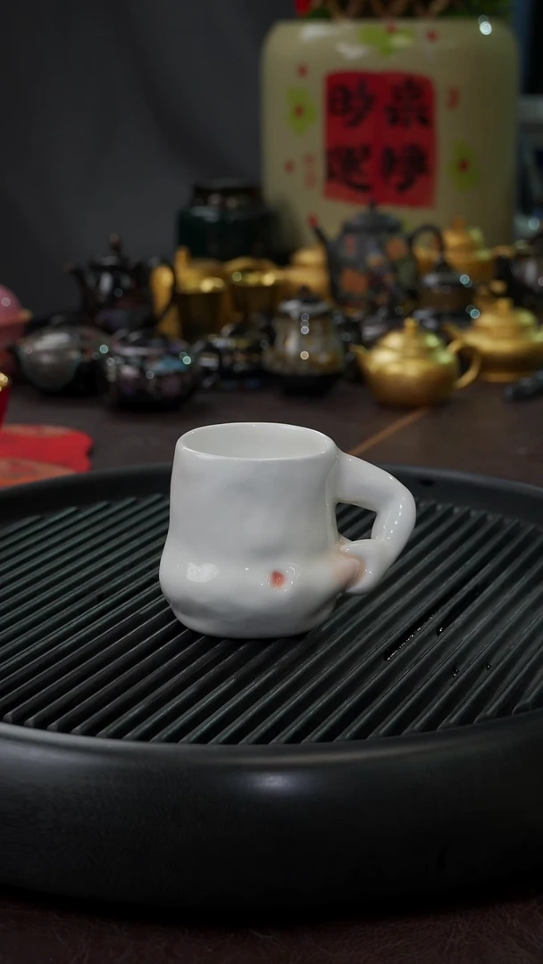 【闪购商品】杯【宜景窑】白色马克杯