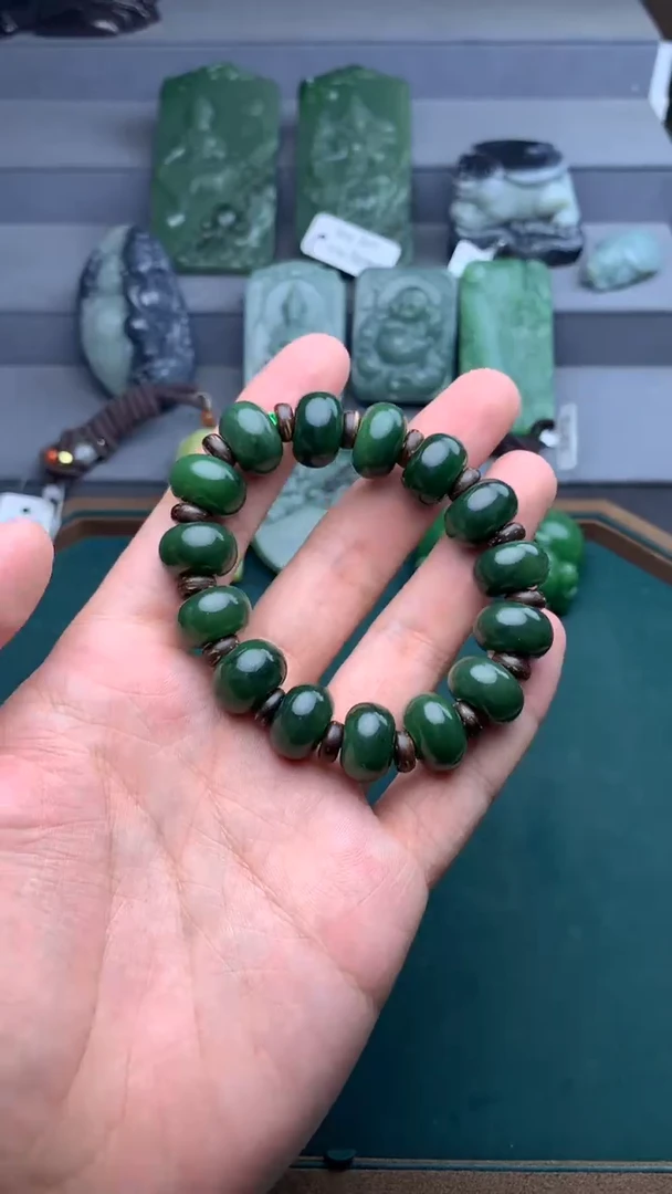 和田玉未镶嵌吊坠(不含链)挂件拍一发一