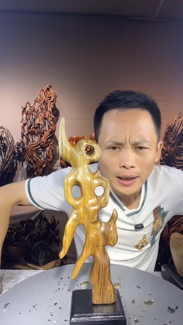 金丝楠钢*小叶桢楠随行摆件28