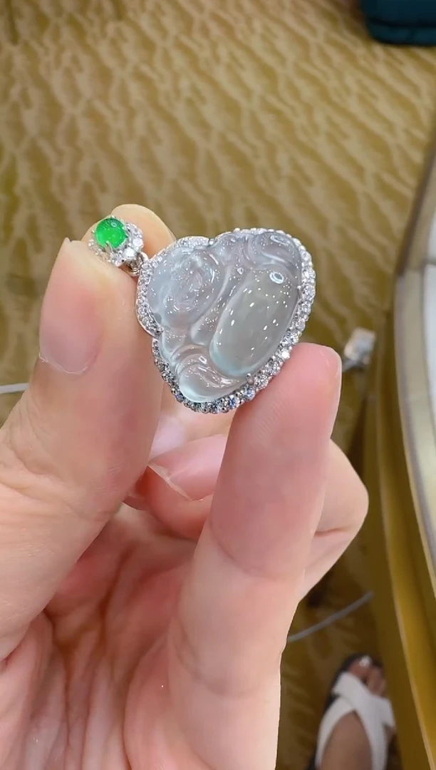 翡翠银S925镶嵌吊坠(不含链)多样性团购发一件