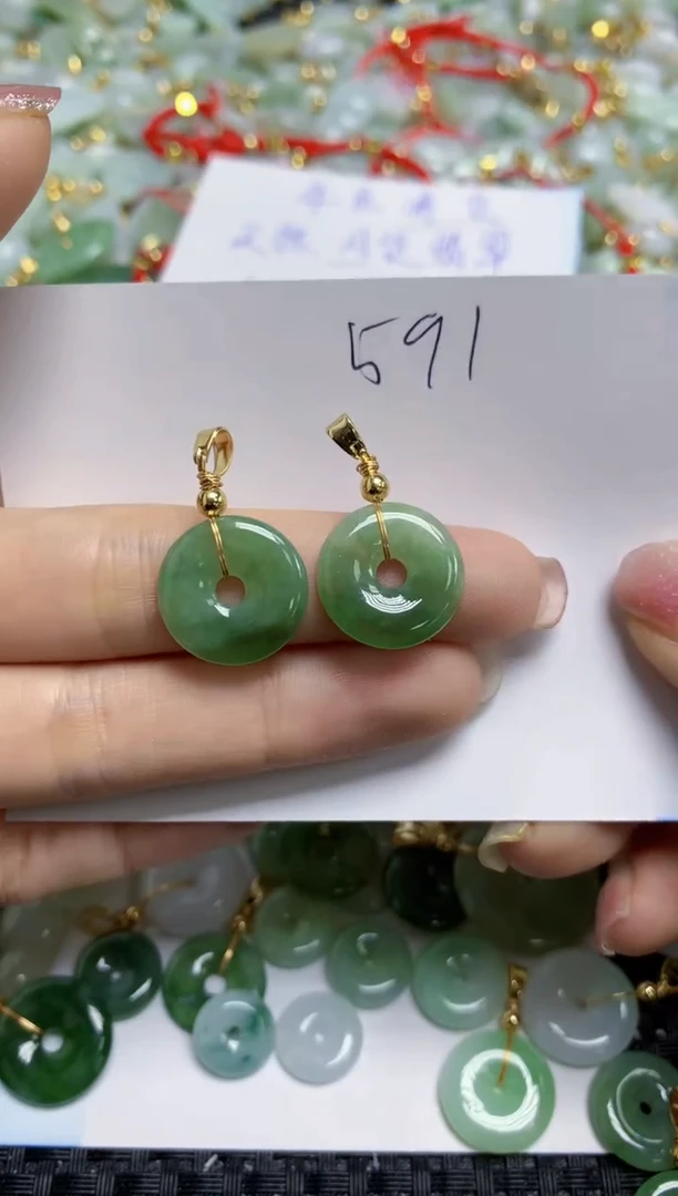 【闪购商品】翡翠颈饰合金   天然A货翡翠