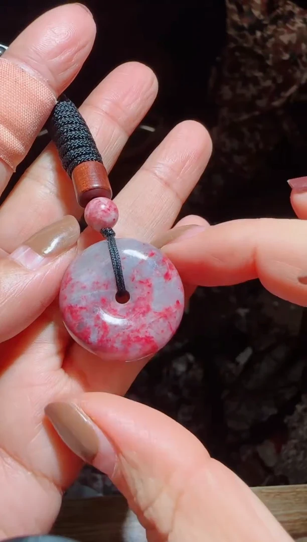 天然辰砂朱砂吊坠87