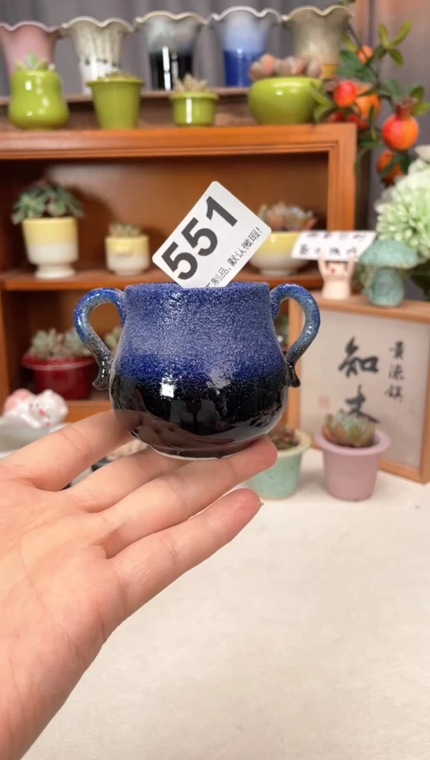 瓷片551知木小芳花盆