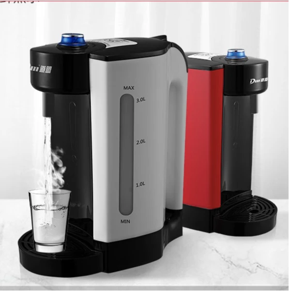 即热式T5过滤饮水机台上速热饮水宝家用办公室烧水器水壶基础型红