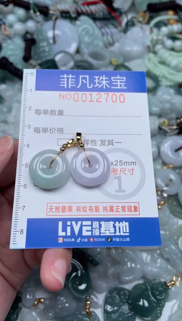 颈饰未镶嵌翡翠12700