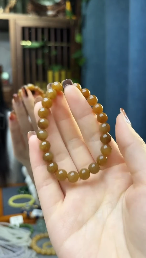 未镶嵌和田玉挂件和田玉手串8mmHX