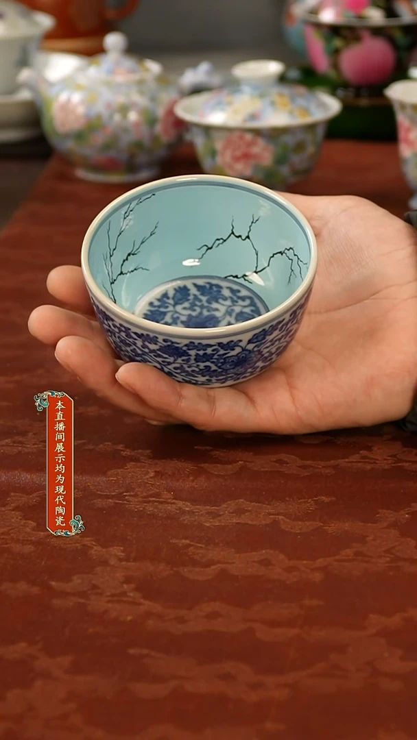 陶瓷景德镇手工手绘美器123