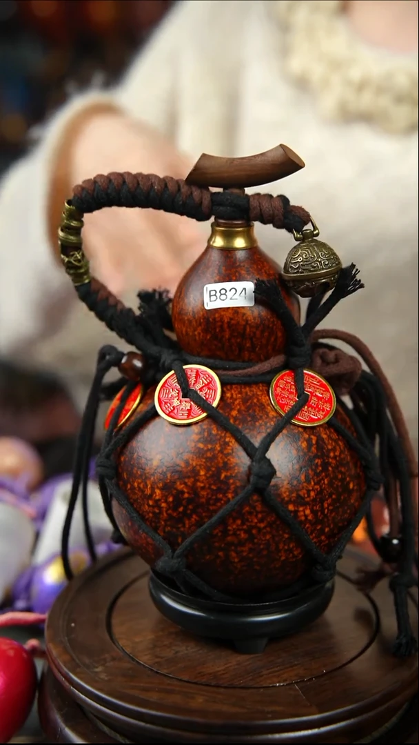 824号500ml左右非遗大漆酒葫芦