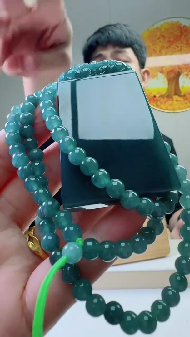 颈饰未镶嵌翡翠天然A货翡翠  多样性随机发其一