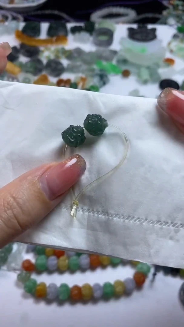 定制翡翠未镶嵌毛货定制不退不换