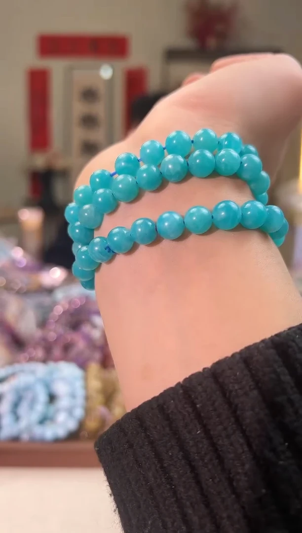 【闪购商品】天河石手链未镶嵌8mm＋天河石手串（多样性发其一）