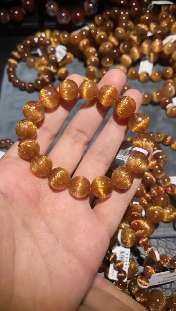 【闪购商品】水晶手链未镶嵌发晶单圈A13（多样性发其一）