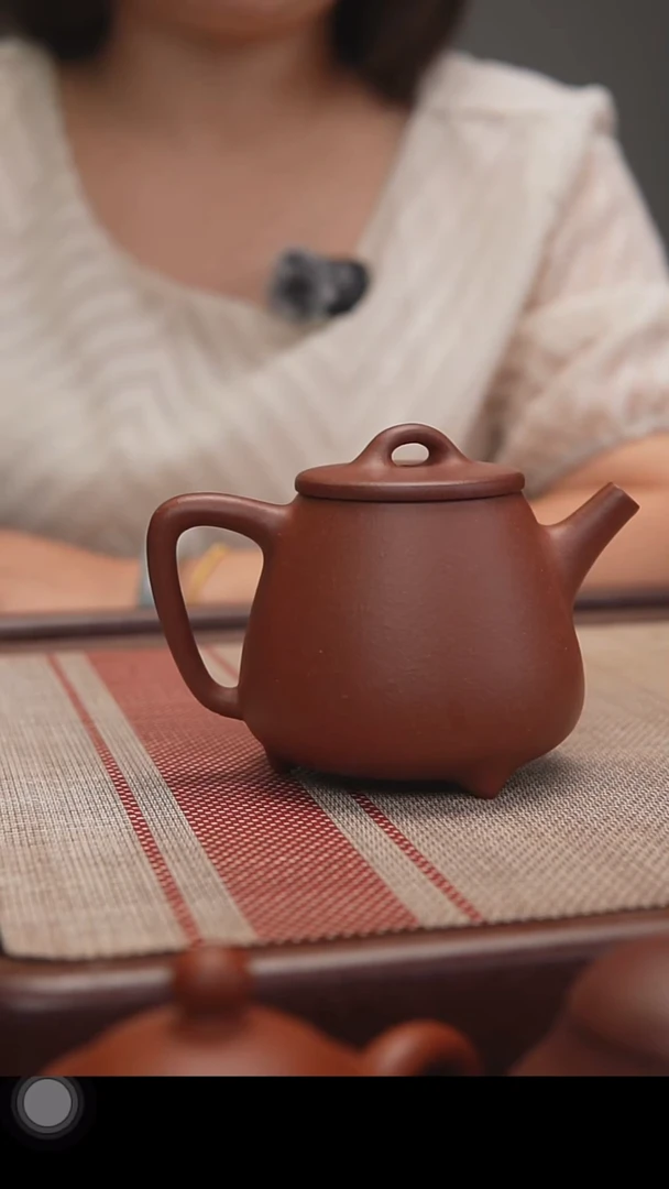 茶壶紫砂底槽青高石瓢200cc