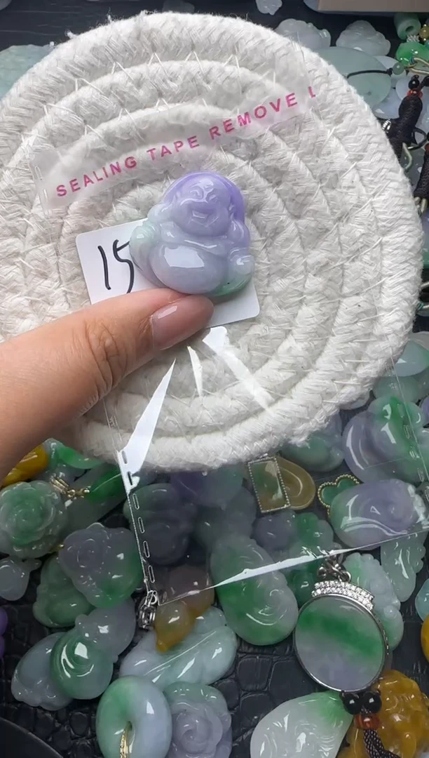 颈饰未镶嵌翡翠缅甸翡翠吊坠